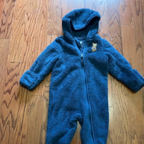 The North Face Fleece BodySuit - Size 24 months - Picture 1 of 5